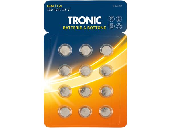 Button cell batteries, 6 or 12 pieces