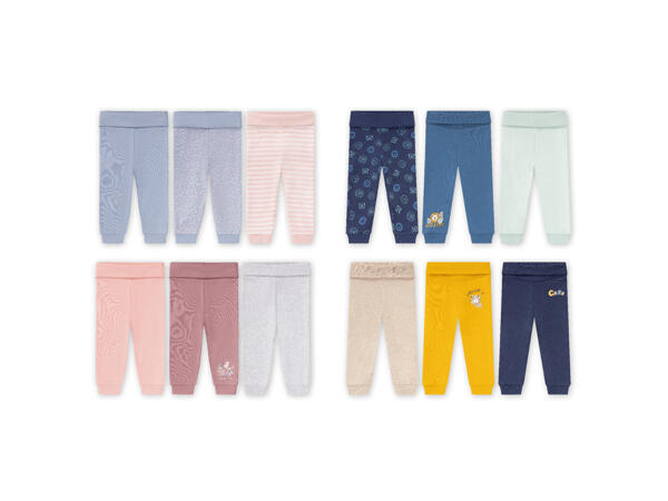 Mjukisbyxor, 3-pack