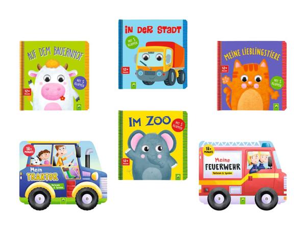 Livre en carton pour bébé (action valable uniquement en Suisse alémanique)