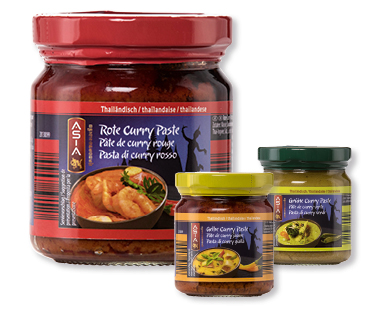 Pâtes de curry ASIA