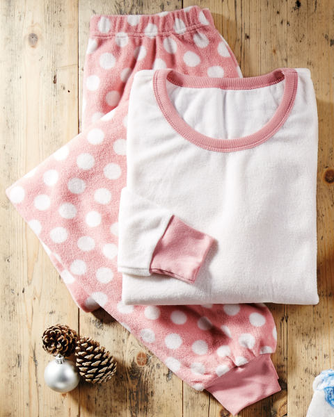 Avenue Spot Ladies Fleece Pyjamas