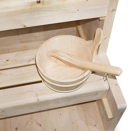 HOME DELUXE Traditionelle Sauna SHADOW L