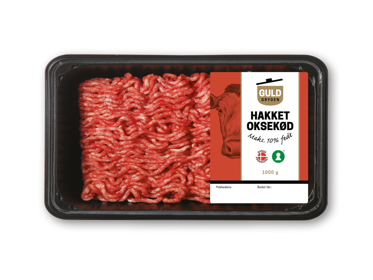GULD GRYDEN Hakket oksekød
