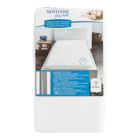 Protège-matelas imperméable, 1 pers.