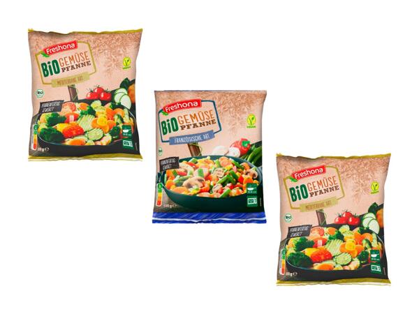 Poêlée de légumes assaisonnés bio