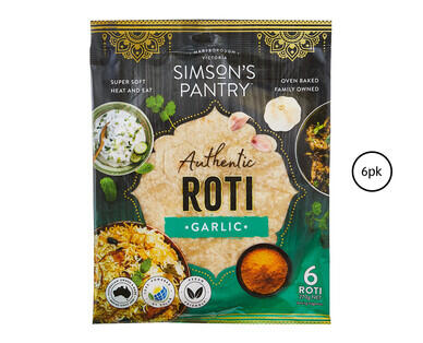 Garlic Roti Bread 6pk/270g