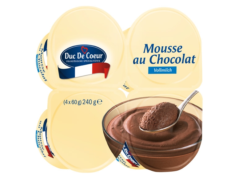 DUC DE COEUR Mousse au Chocolat