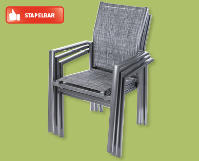 GARDENLINE(R) Alu-Tex-Stapelstuhl