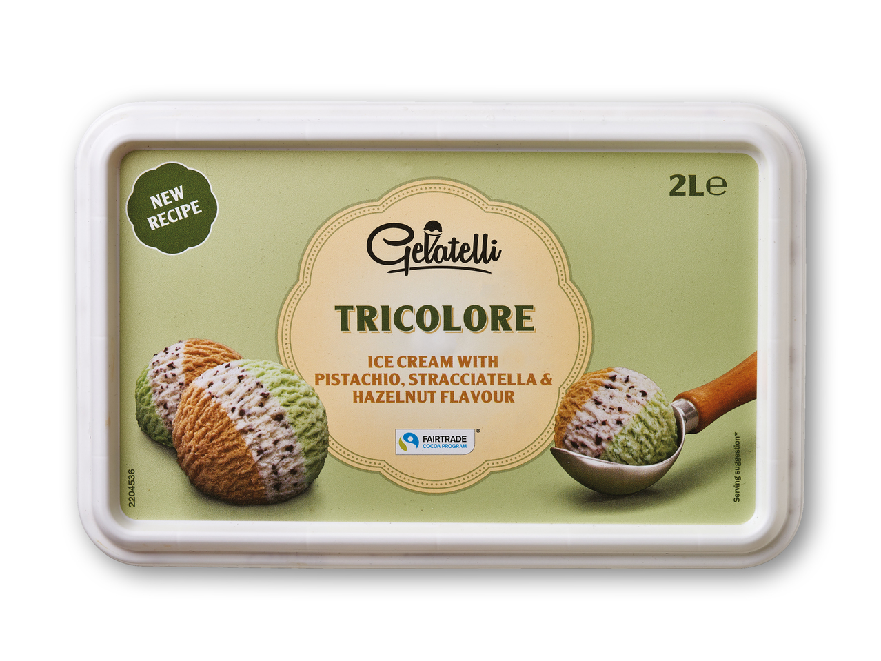 GELATELLI Trefarvet is