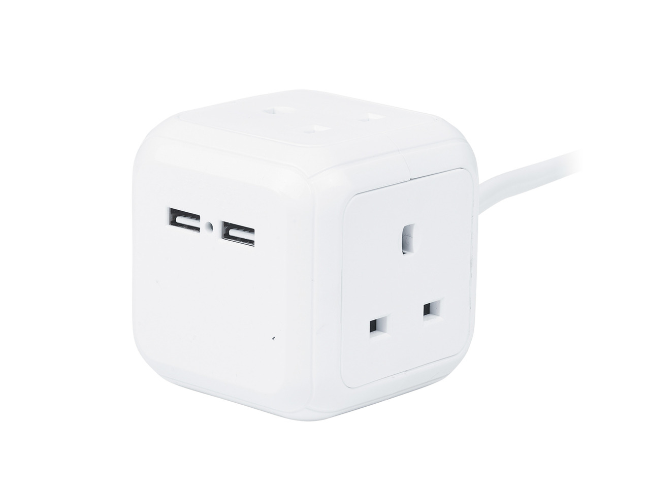 Powerfix Profi Socket Cube with USB Ports1