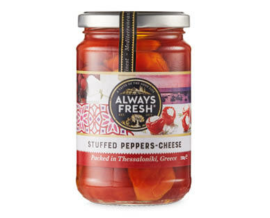 Always Fresh Olives or Peppers Stuffed with Cheese 250g