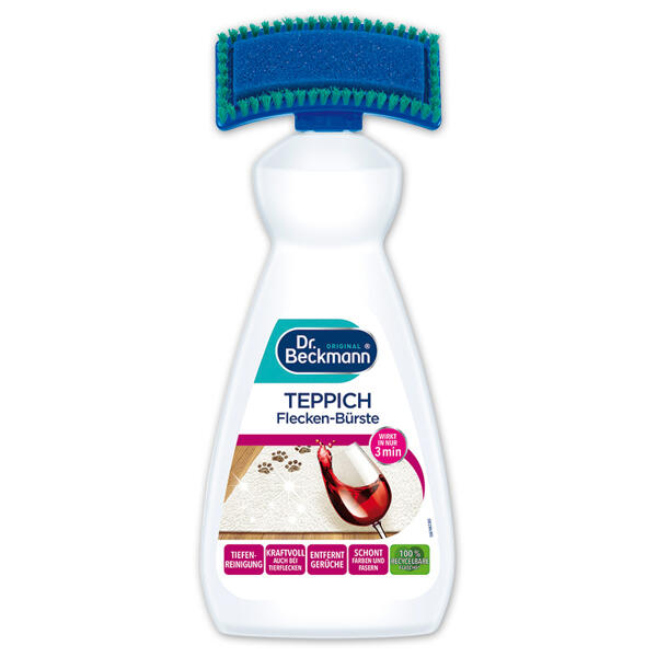 Teppich Flecken-Bürste