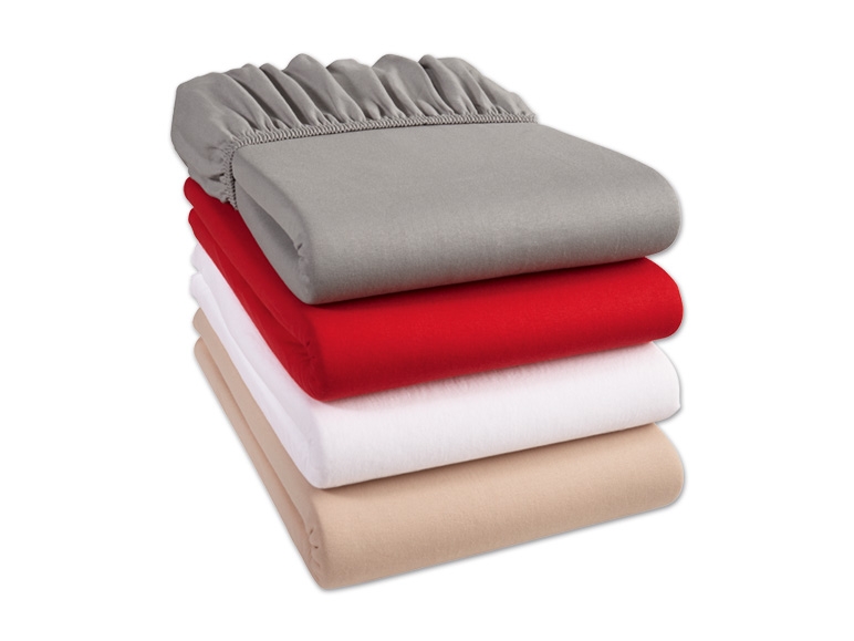 MERADISO(R)PURE COLLECTION Jersey-Spannleintuch, 140-160 x 200 cm