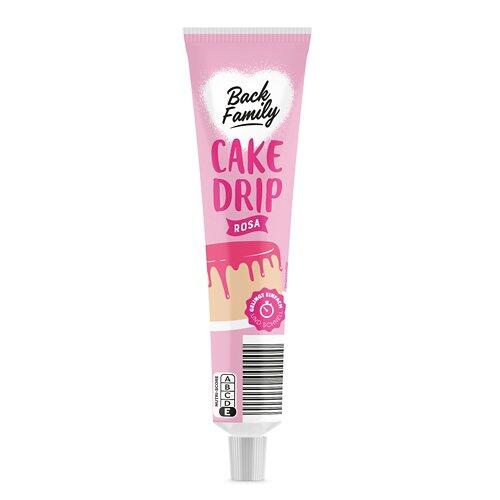 BACK FAMILY Cake Drip Glasur, Rosa