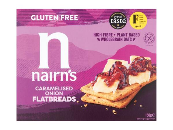 Nairn's Caramelised Onion Flatbreads