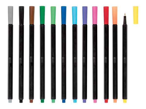 Fineliners or Brush Pens