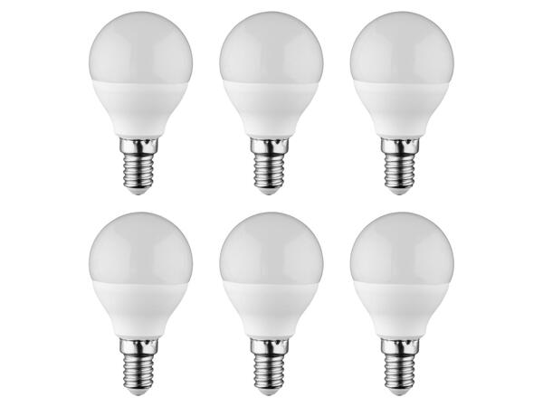 LED light bulbs, 6 pieces