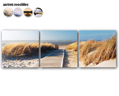 Tableaux en série de 3