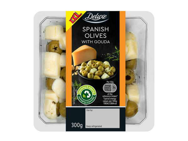 Deluxe XXL Olives assorted