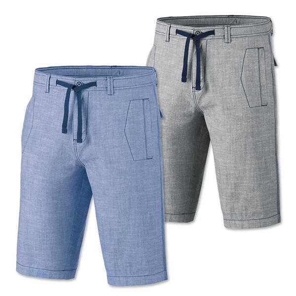 Chambray-Bermuda