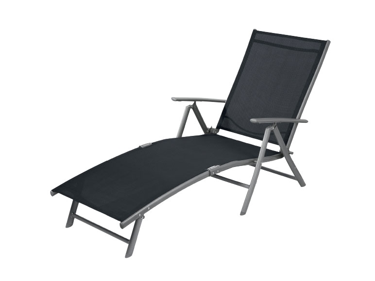 FLORABEST Aluminium Sunlounger