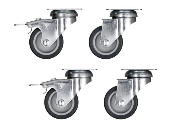 Parkside Swivel Castors - 4 Pack