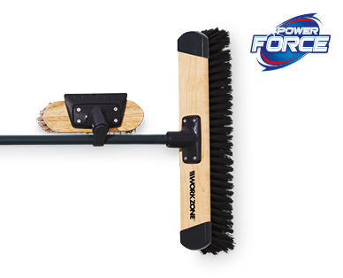 Premium Heavy Duty Broom with Decking Head