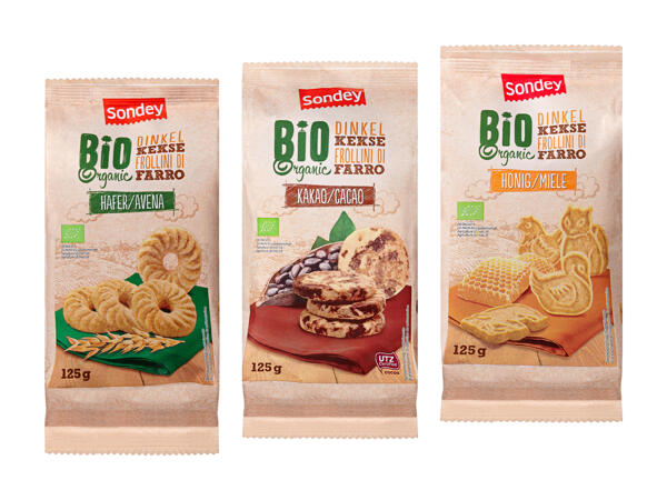 Biscuits à l'épeautre bio