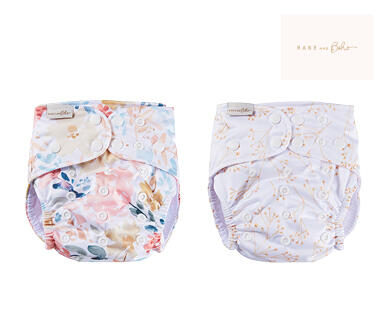 Bare and Boho Reusable Cloth Nappy 1pk