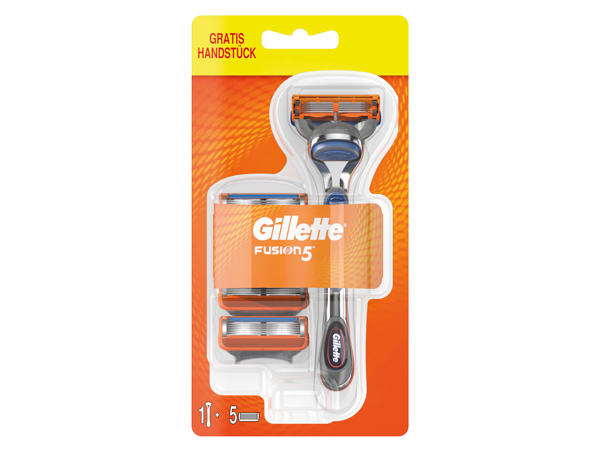 GILETTE Fusion 5 Klingen + Handstück gratis