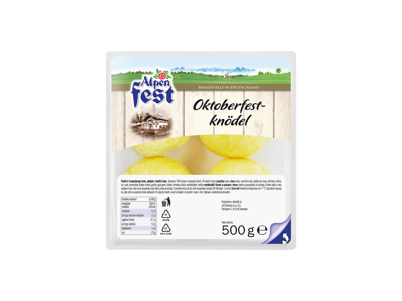 BAVORSKÉ BRAMBOROVÉ KNEDLÍKY