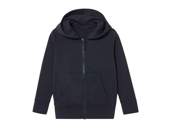Grey Unisex Zip-Up School Hoodie