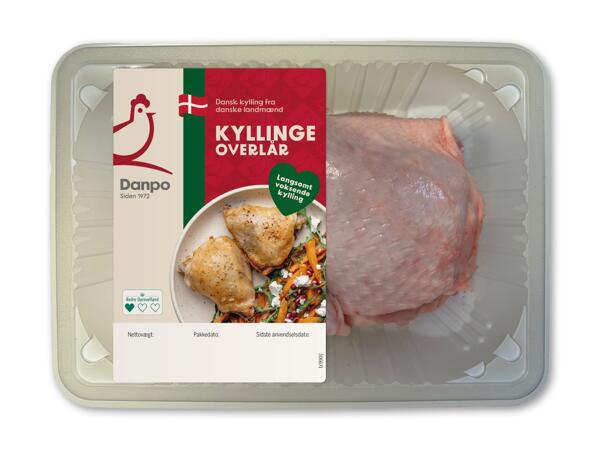 Kyllingeunderlår eller -overlår
