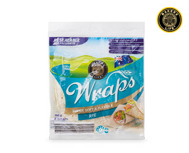 Flavoured Wraps 8pk/360g