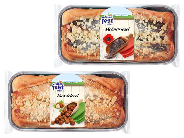 Nuss- oder Mohnstrudel