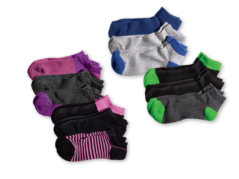 Crivit sports Ladies' or Men's Trainer Socks