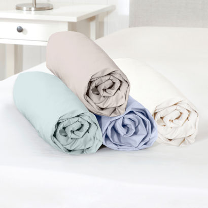 Drap-housse en flanelle, 2 pers.