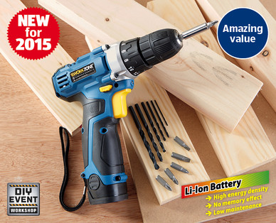 10.8V Li-Ion Cordless Drill