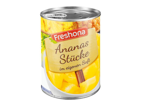 FRESHONA Ananas Stücke