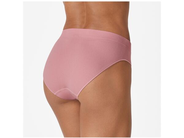 Ladies' ribbed thongs or briefs, 3 pieces