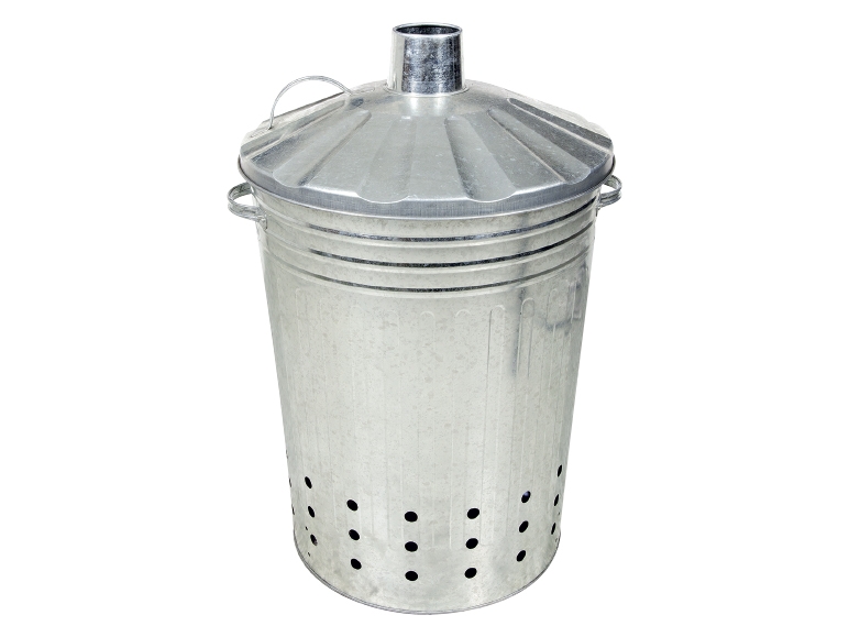 HERITAGE GARDENING Galvanised Steel Incinerator