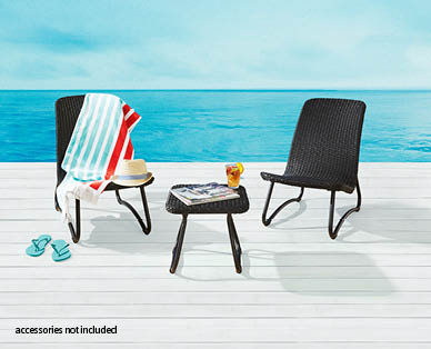 Wicker Conversation Set