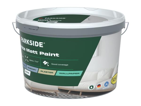 Parkside 11L White Matt Paint