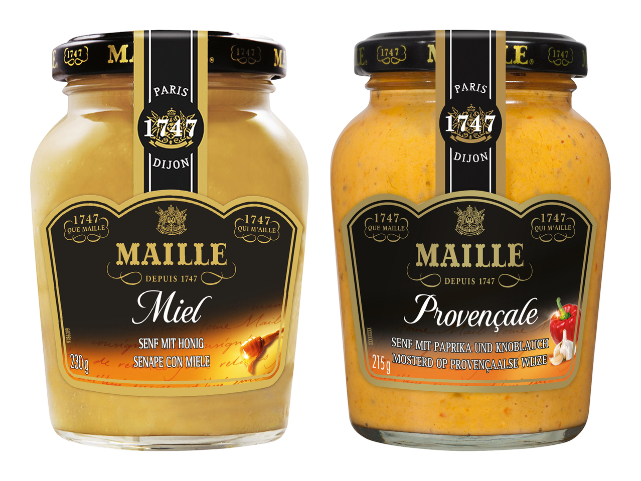 Senape Maille con miele