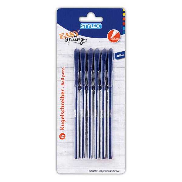 Kugelschreiber Easy 6er-Set