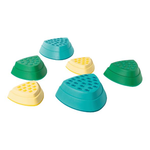 PLAYLAND(R) Pierres de rivière, 6 pcs