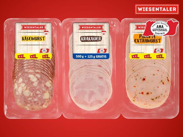 3-fach Aufschnitt