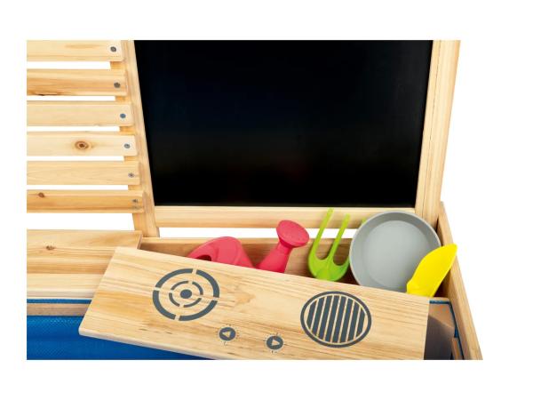 Playtive Sandpit With Water Wall - 28 Piece Set
