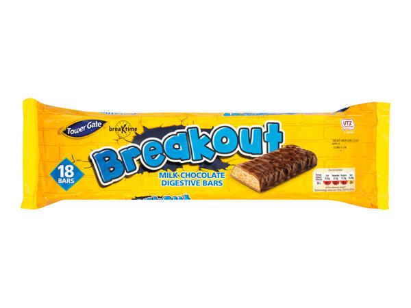 Tower Gate Chocolate Digestive Bars 18 Pack
