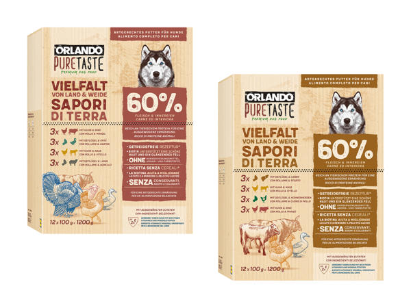 Nourriture humide pour chiens
